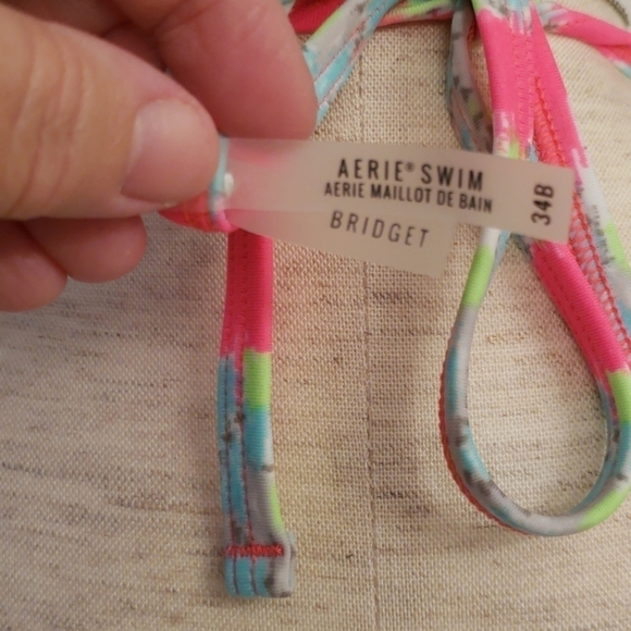Aerie Bridget Bikini Top 34B NWT - Picture 9 of 15
